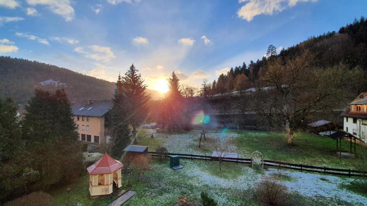 Ferienwohnung Saegemuehle Unterreichenbach Exterior foto